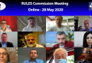 Online Rules Commission Meeting (2020, May 28th)